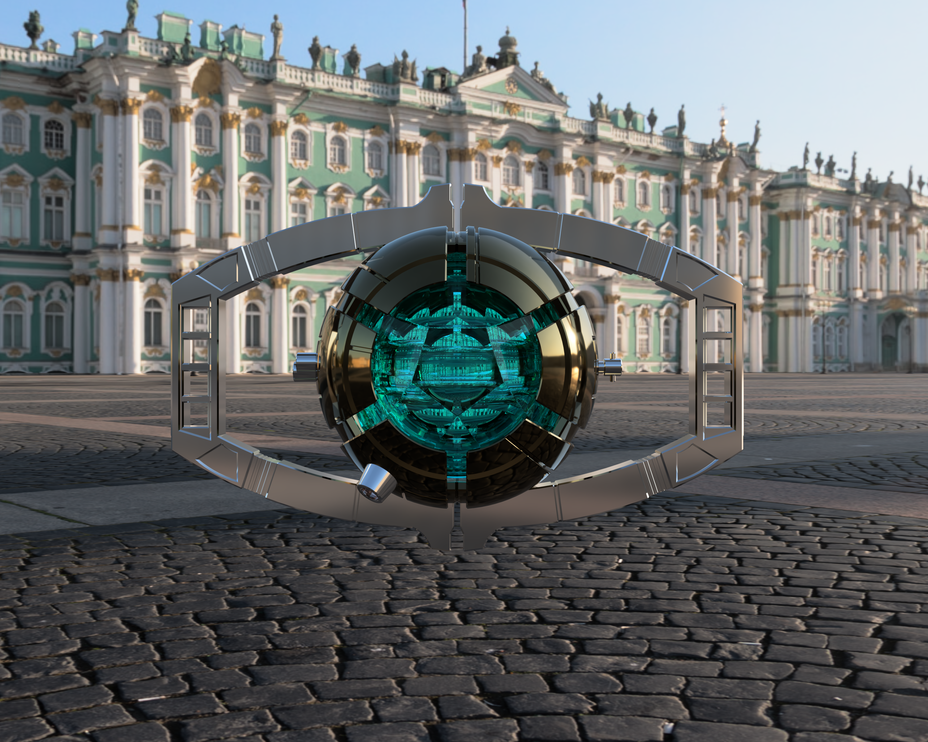 Render of my G1 Autobot Matrix of Leadership rendered in Fusion